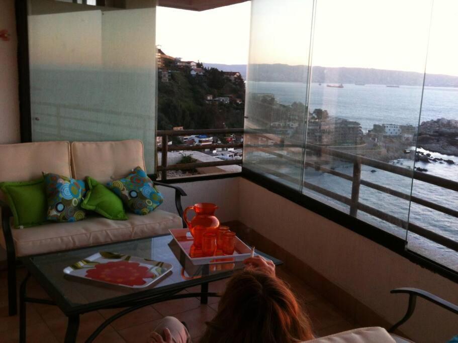 Apartment Vina Del Mar Chile Beach Esterno foto